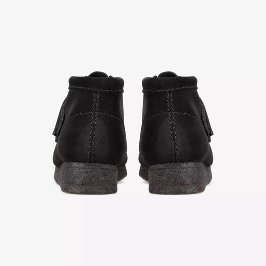 Women's Wallabee Boot - Black Suede