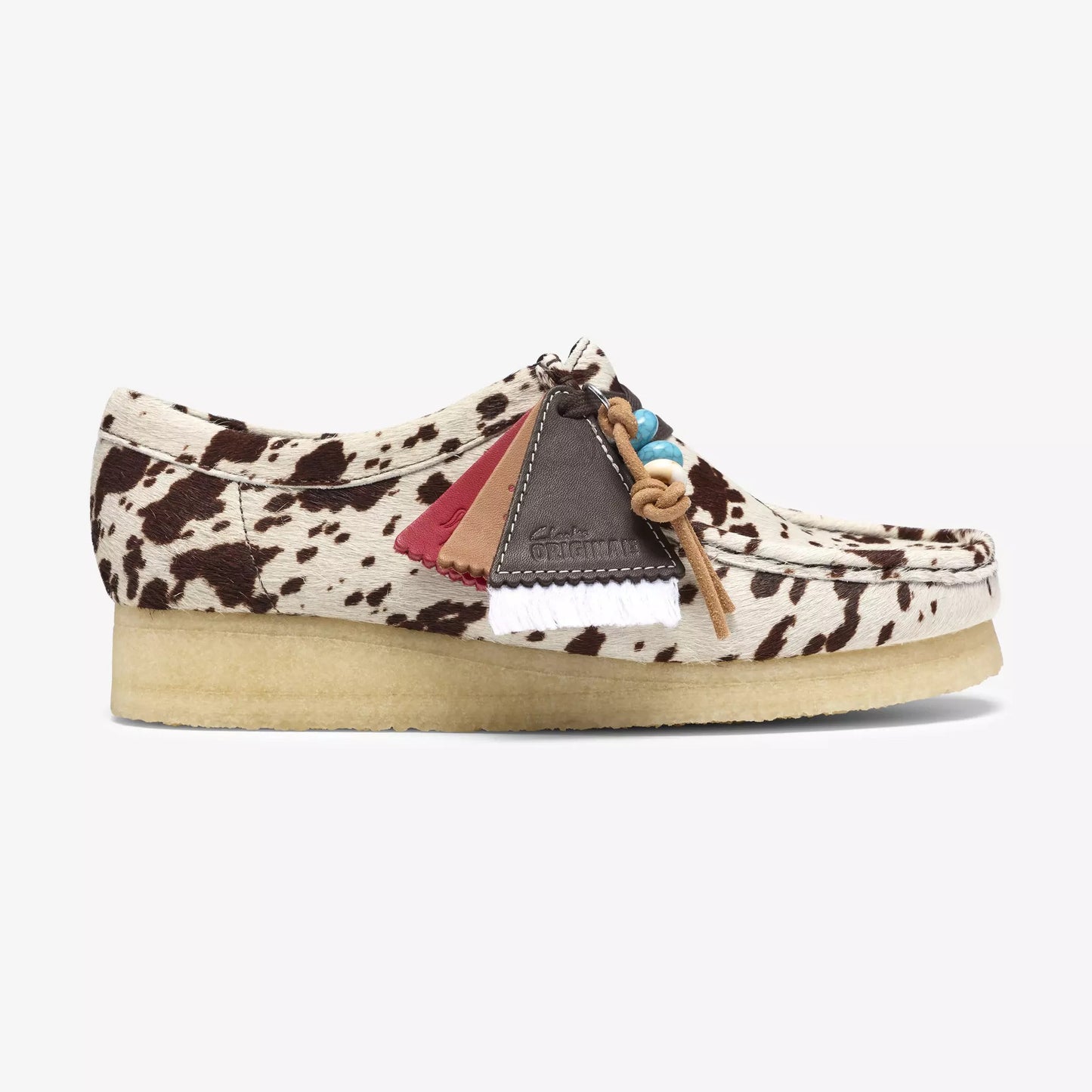 Women's Wallabee - Blanch Yu: Brown Cow Print
