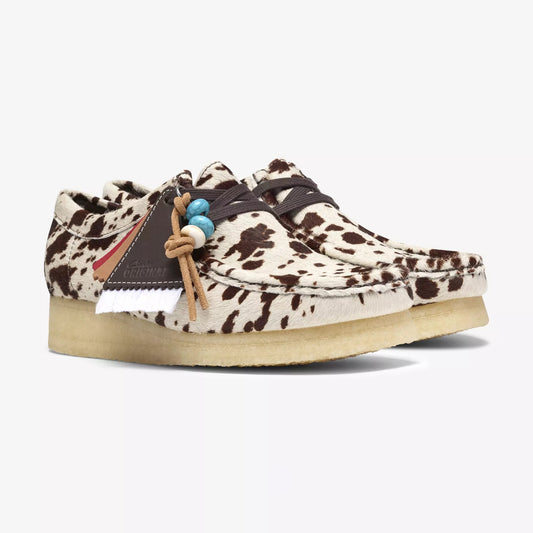 Women's Wallabee - Blanch Yu: Brown Cow Print
