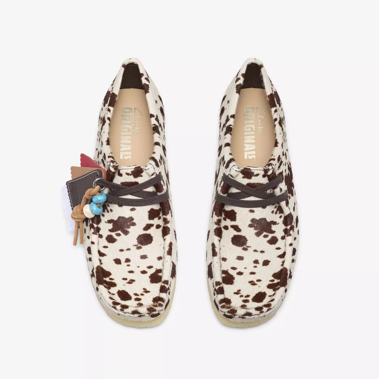 Women's Wallabee - Blanch Yu: Brown Cow Print