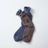 Reversible Pile Socks - Charcoal/D.Blue