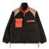 Military Pile-Fleece High-Neck Jacket - D.Choco Crazy