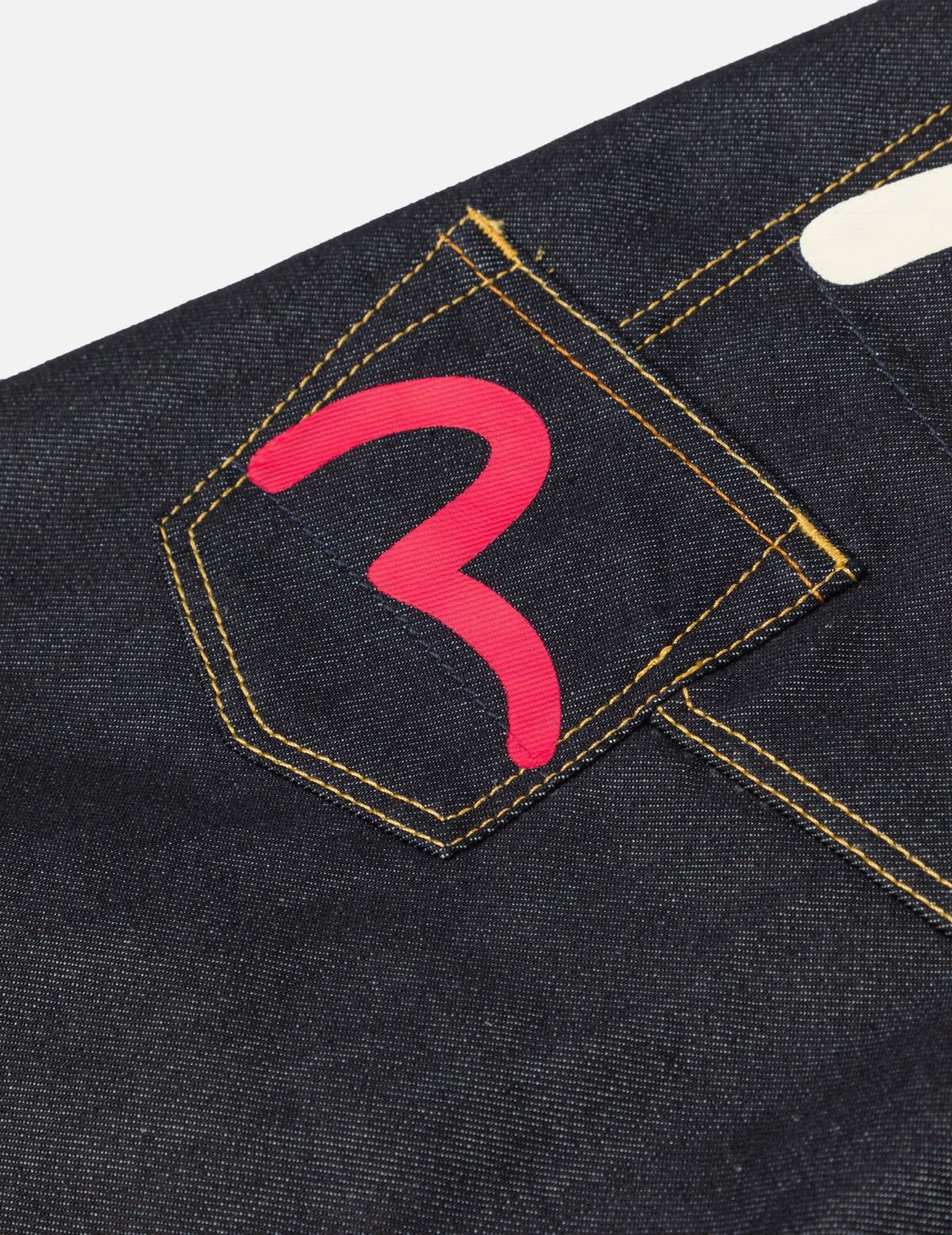 Multi Pocket Seagull Jeans - Regular Fit - Raw Indigo