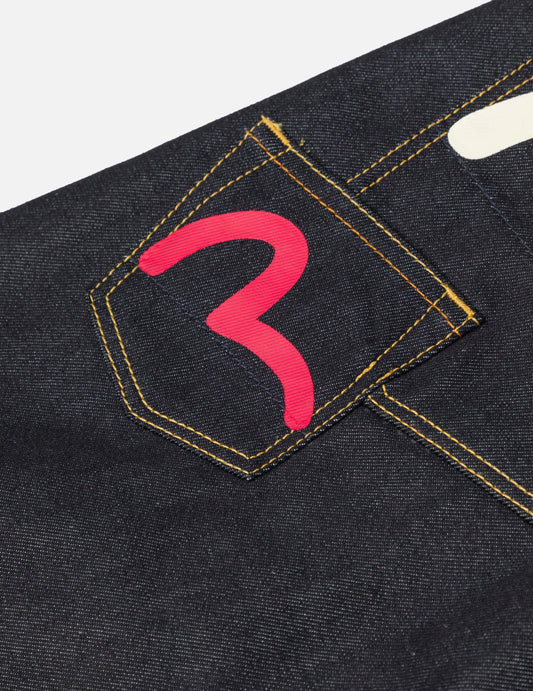 Multi Pocket Seagull Jeans - Regular Fit - Raw Indigo