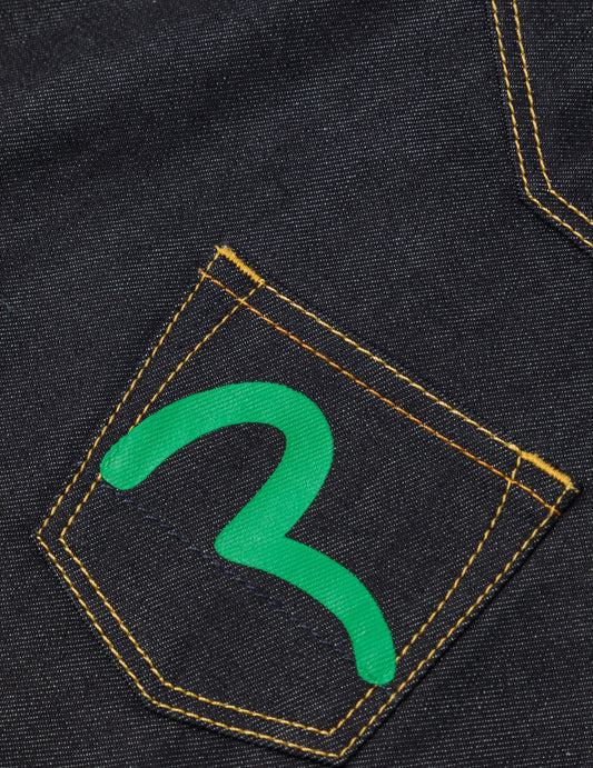 Multi Pocket Seagull Jeans - Regular Fit - Raw Indigo