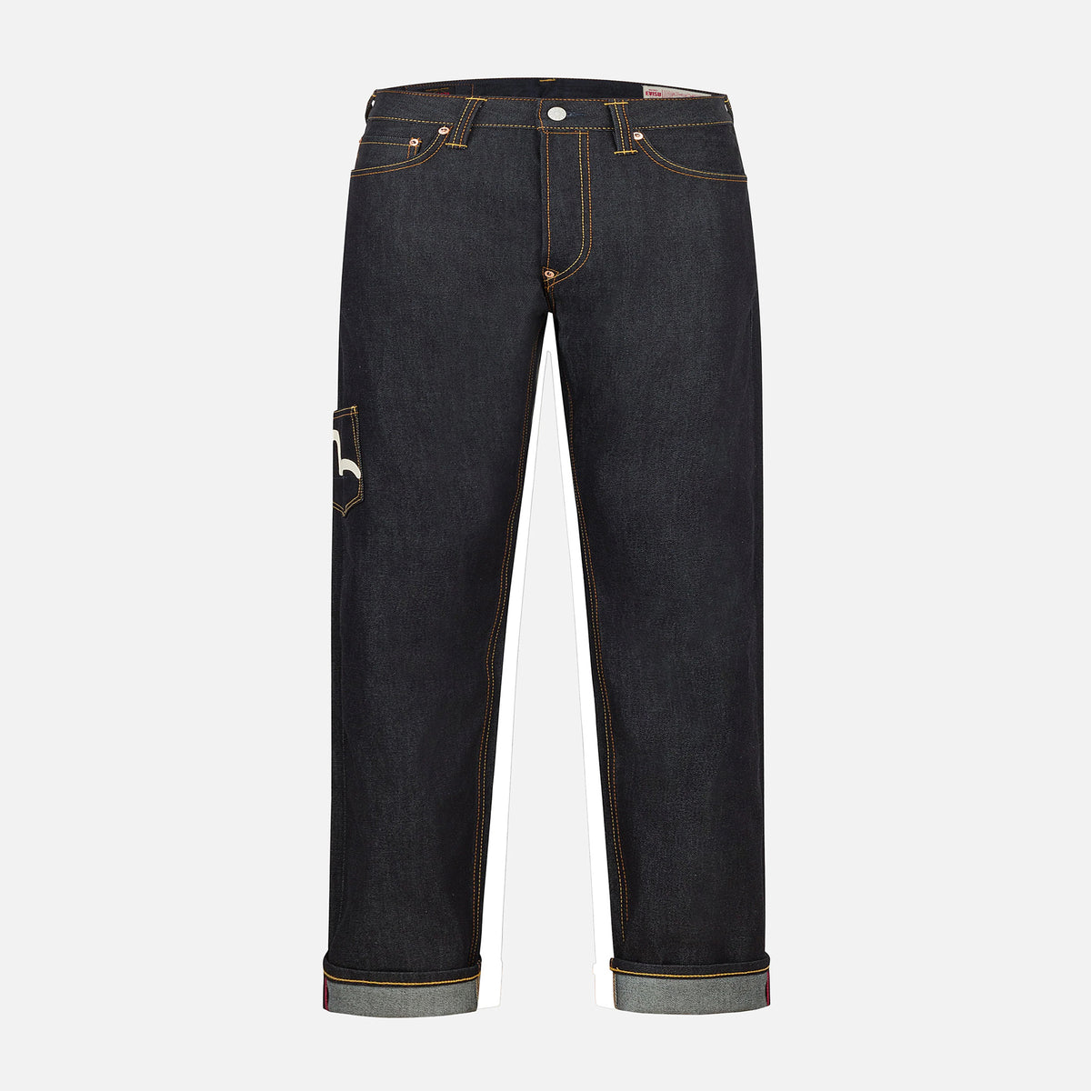 Multi Pocket Seagull Jeans - Regular Fit - Raw Indigo