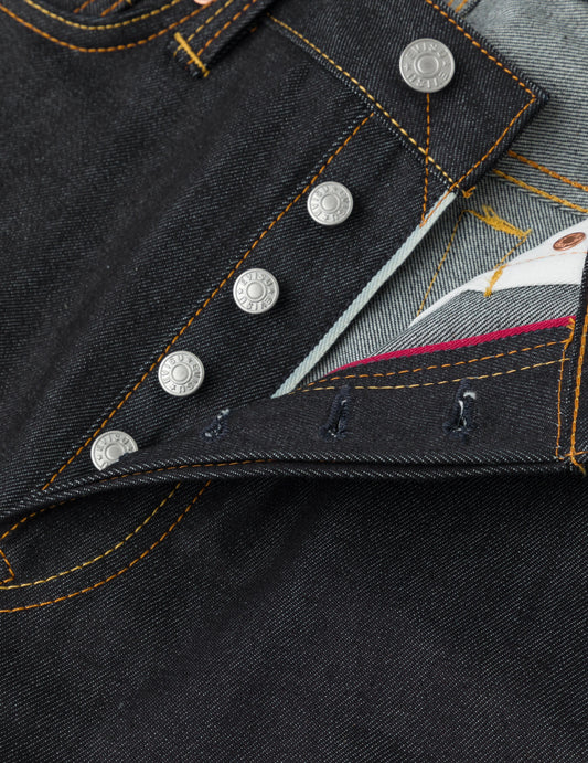 Multi Pocket Seagull Jeans - Regular Fit - Raw Indigo
