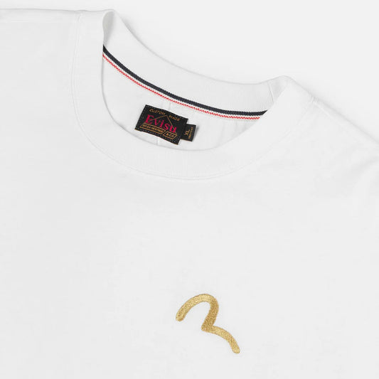 Seagull Embroidery T-shirt - White