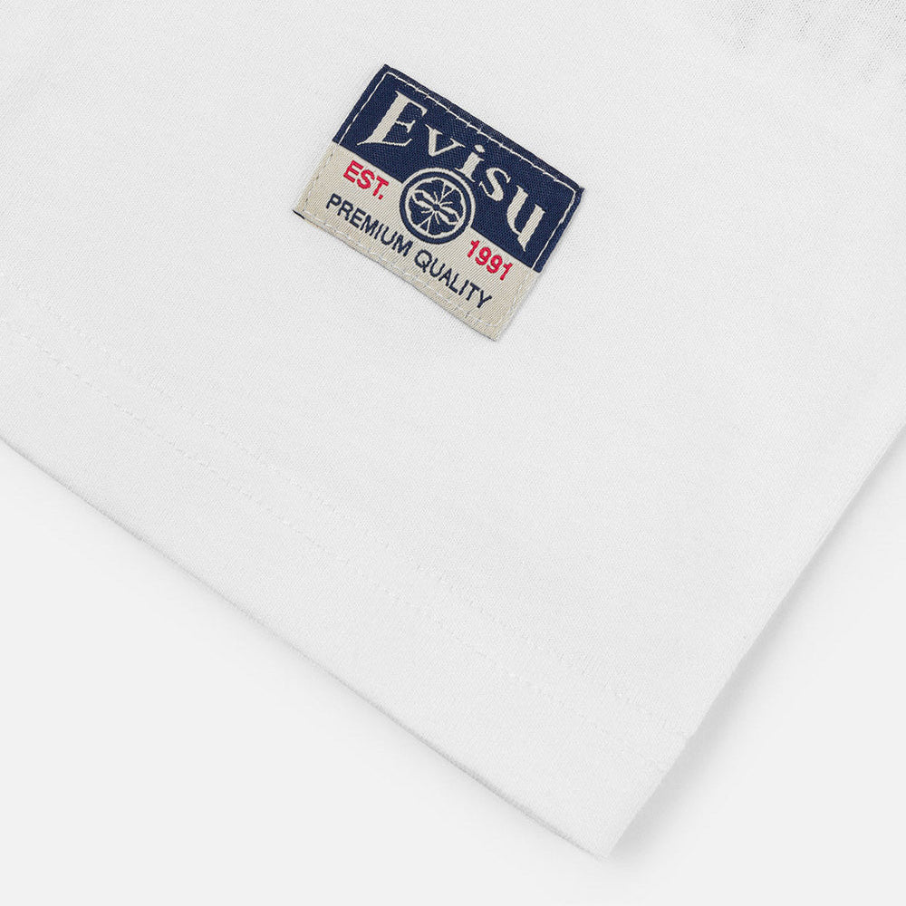Seagull Embroidery T-shirt - White
