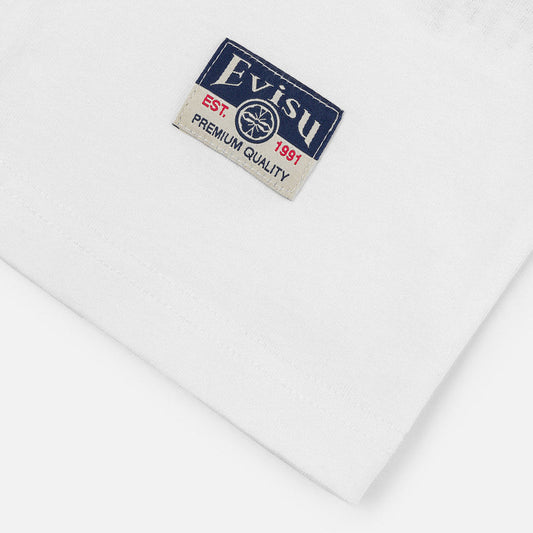 Seagull Embroidery T-shirt - White