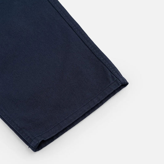 Back Seagull Print Chino Pants - Navy