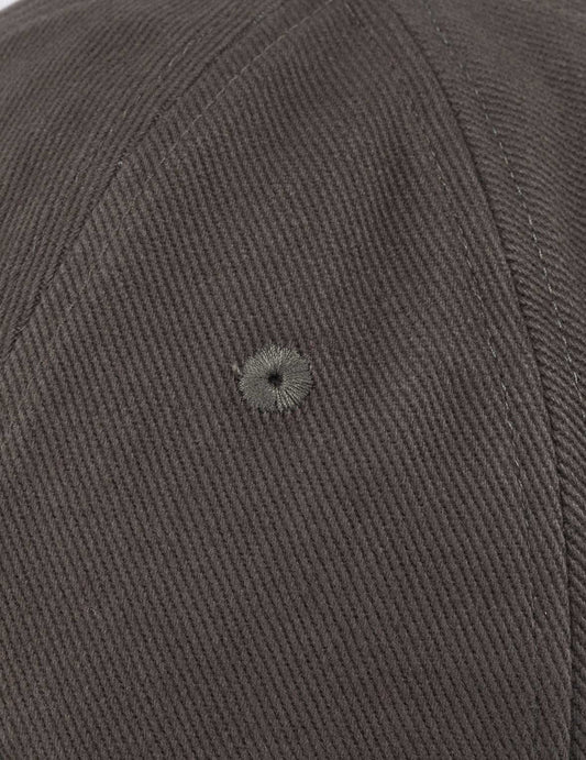 Seagull & Logo Embroidery Cap - Charcoal