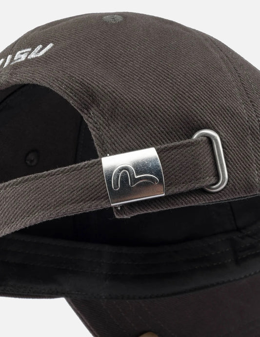 Seagull & Logo Embroidery Cap - Charcoal