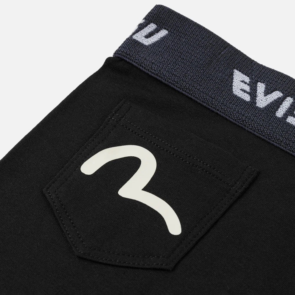 Multi-Logo Pocket Trunks - Black