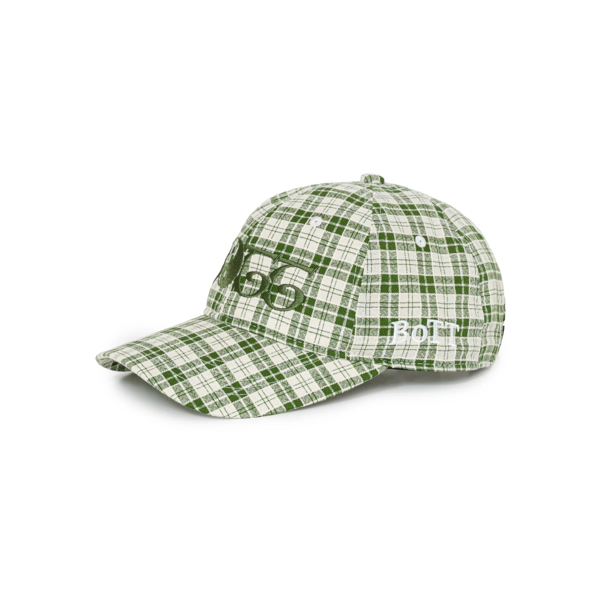 BoTT 2Y Plaid 6-Panel Cap - Green – Cooshti