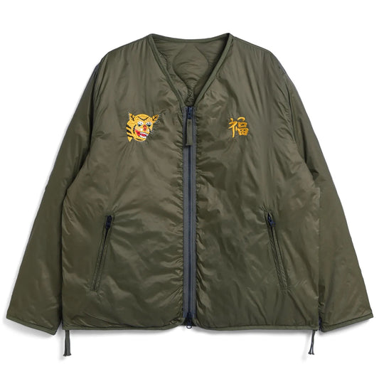 Reversible "Vetjan" Down Jacket - Olive