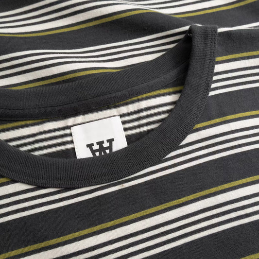 WWLucas Tee - Pirate Black Stripe