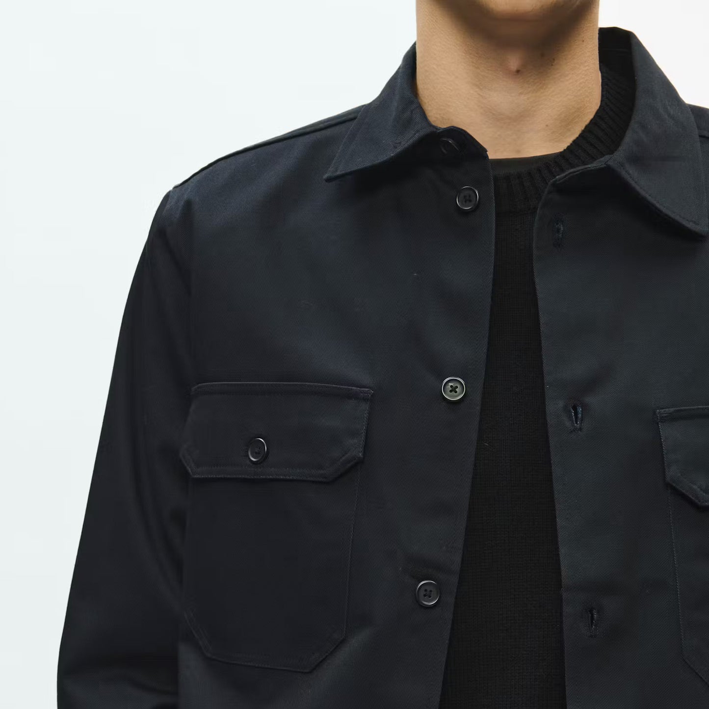 WWClay overshirt - Salute Blue