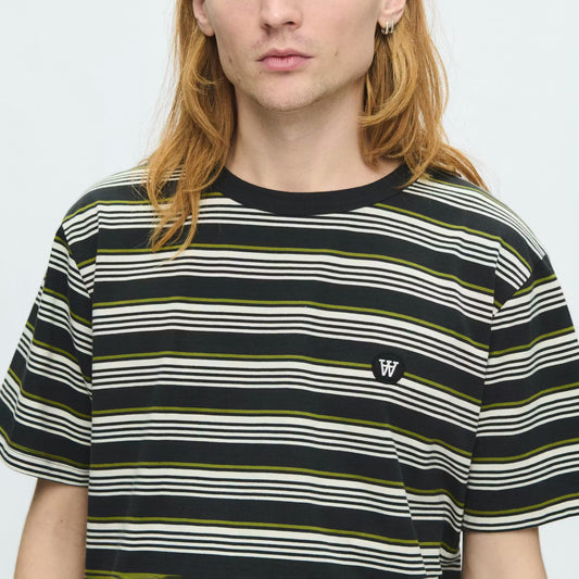 WWLucas Tee - Pirate Black Stripe