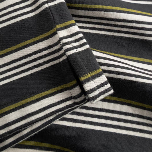 WWLucas Tee - Pirate Black Stripe