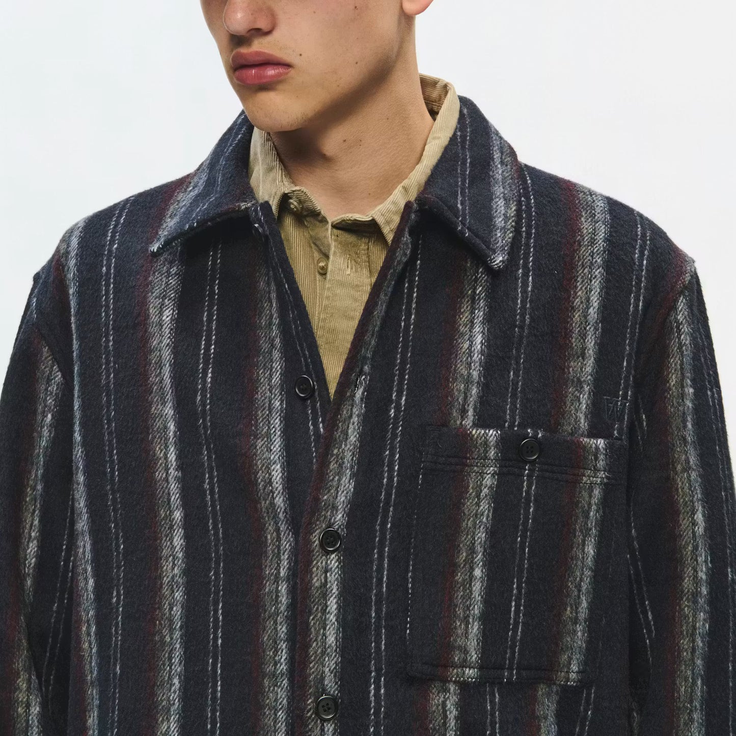 WWClay Overshirt - Salute Stripe