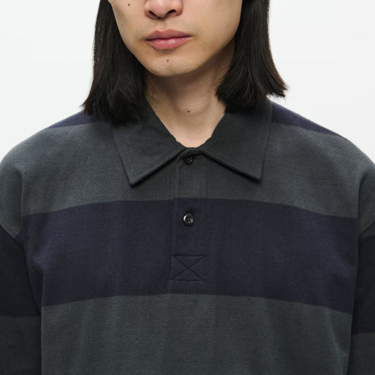 WWThiago Polo - Black Sand Stripe