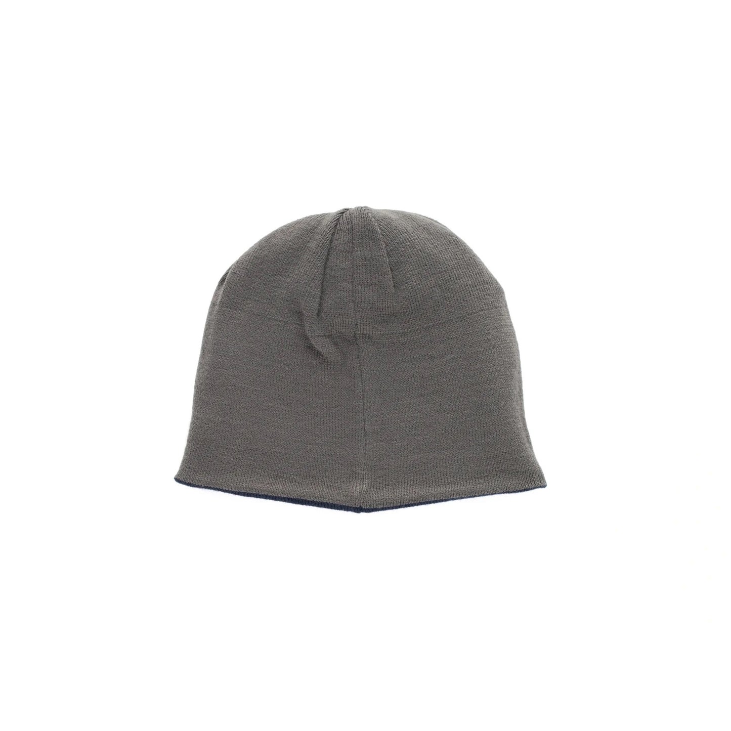 Reversible Pub Skull Beanie - Grey/Navy