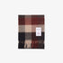 Norse Moon Merino Lambswool Checked Scarf - Espresso