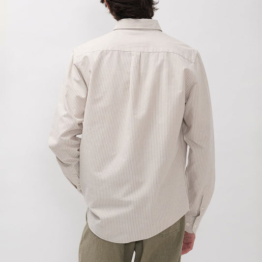 Norse Standard Oxford BD Shirt - Dark Dust Green