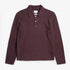 Rasmus Relaxed Brushed Polo - Mahogany