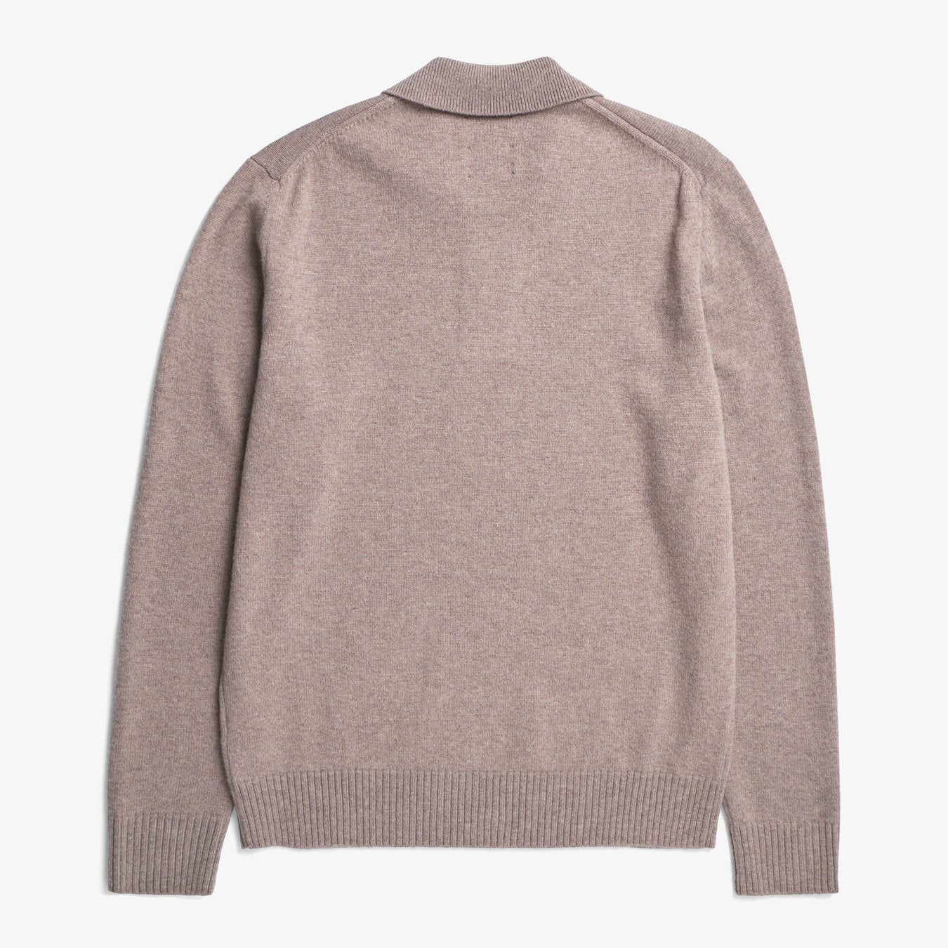 Norse Standard Merino Lambswool Polo - Clay