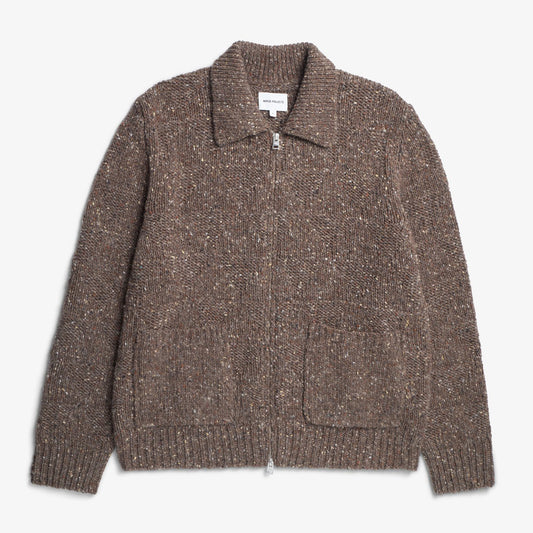 Erik Donegal Diamond Jacket - Seal Brown