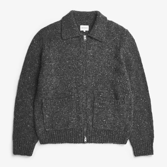 Erik Donegal Diamond Jacket - Charcoal Grey