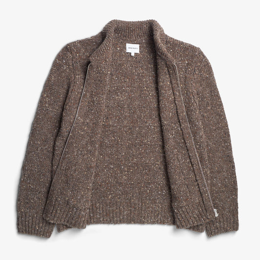 Erik Donegal Diamond Jacket - Seal Brown