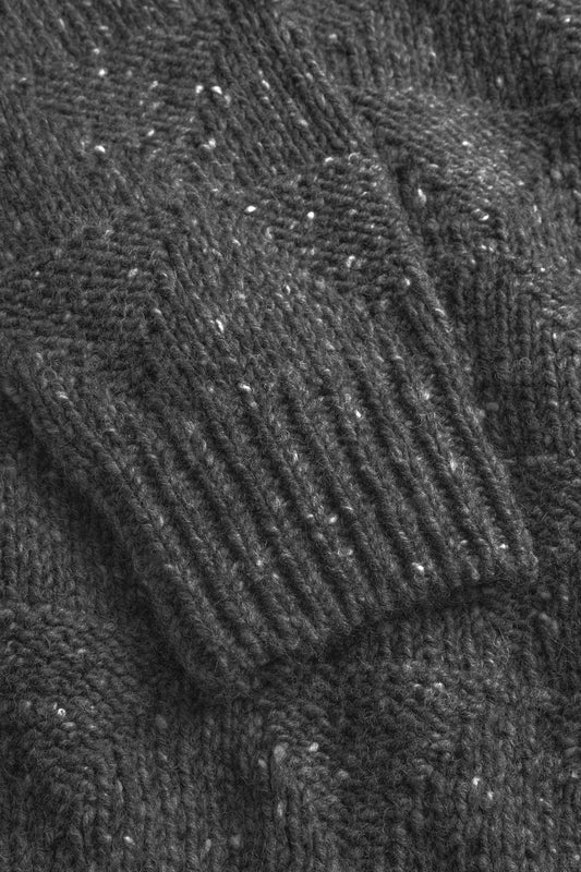 Erik Donegal Diamond Jacket - Charcoal Grey