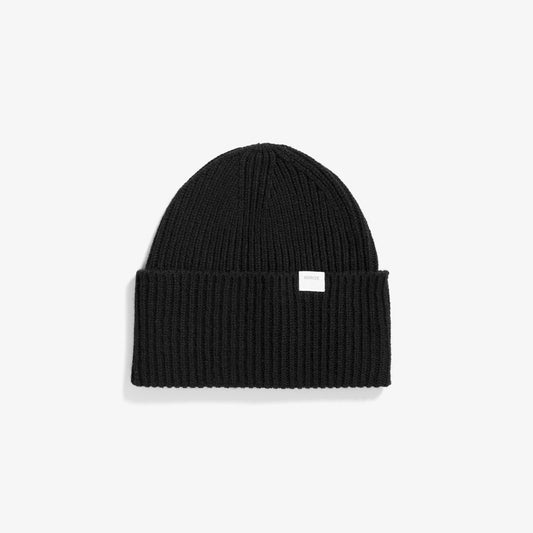 Norse Standard Merino Lambswool Beanie - Black