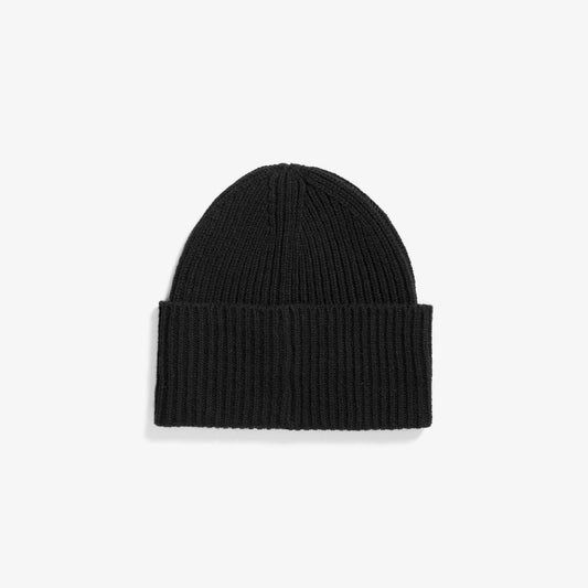 Norse Standard Merino Lambswool Beanie - Black