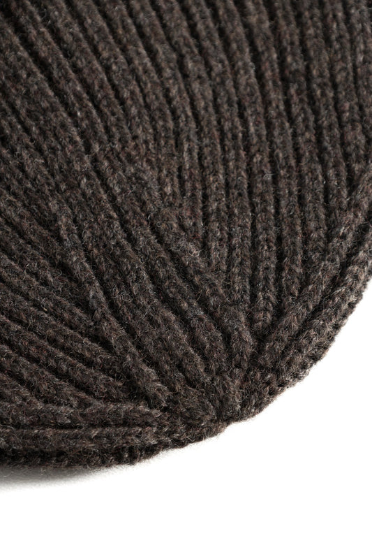 Norse Standard Merino Lambswool Beanie - Heathland Brown