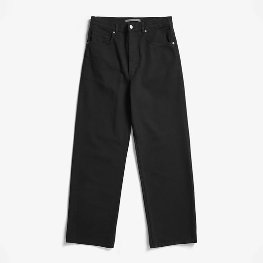 Mogens Relaxed 5 Pocket Heavy Twill - Black