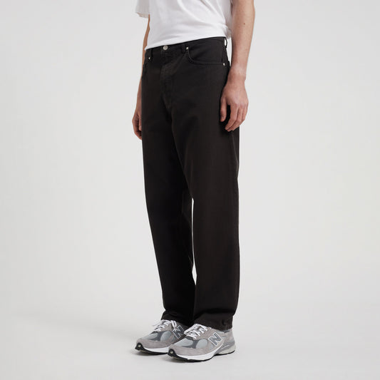 Mogens Relaxed 5 Pocket Heavy Twill - Black