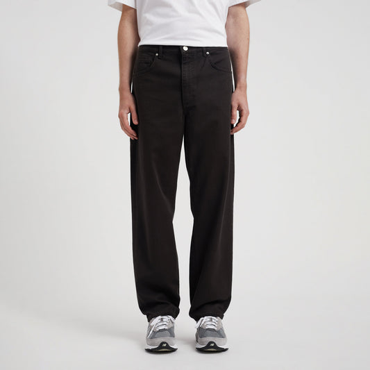 Mogens Relaxed 5 Pocket Heavy Twill - Black