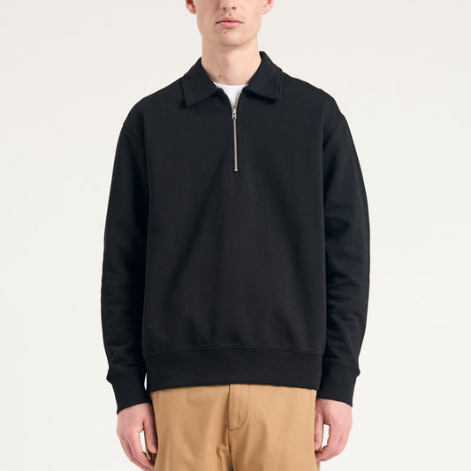 Norse Standard Half Zip Sweatshirt - Black