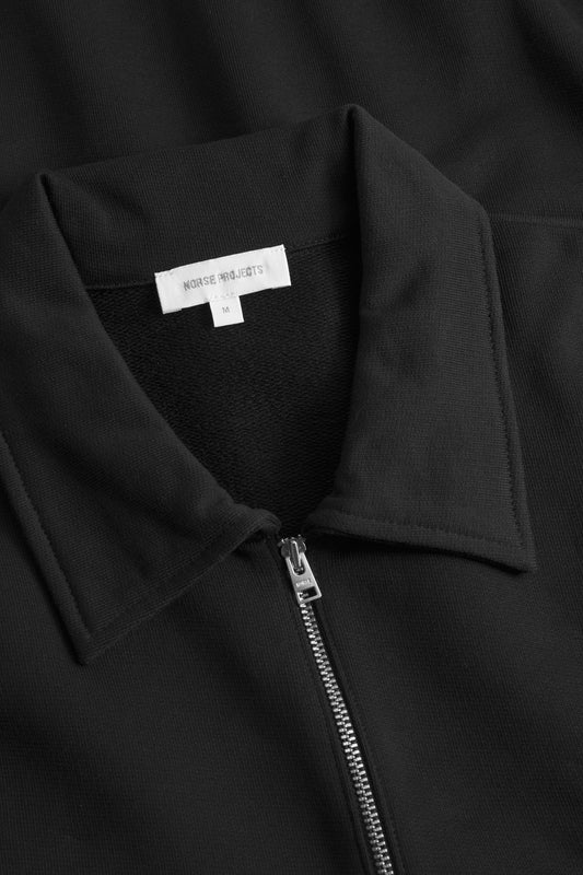 Norse Standard Half Zip Sweatshirt - Black