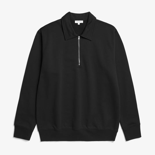 Norse Standard Half Zip Sweatshirt - Black