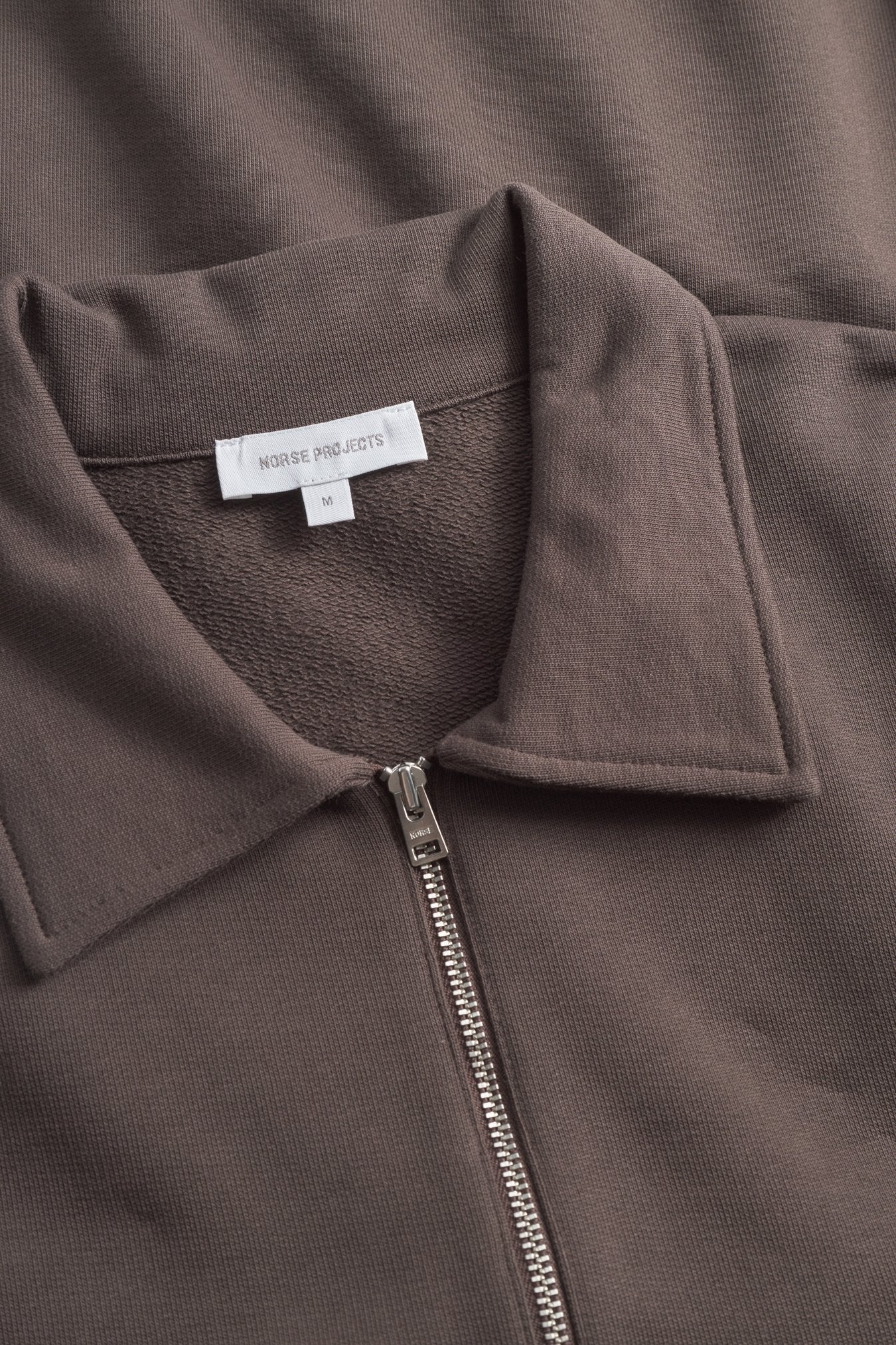 Norse Standard Half Zip Sweatshirt - Seal Brown