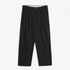 Benn Relaxed Twill Pleated Trouser - Black