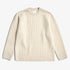Sigurd Military Rib Crew Neck - Ecru