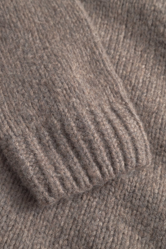 Birger Wool Raglan - Walnut