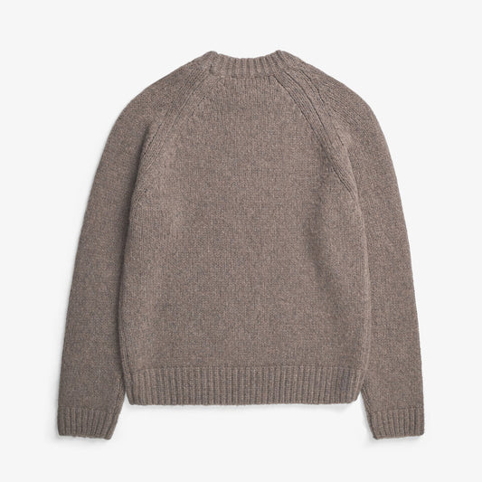 Birger Wool Raglan - Walnut