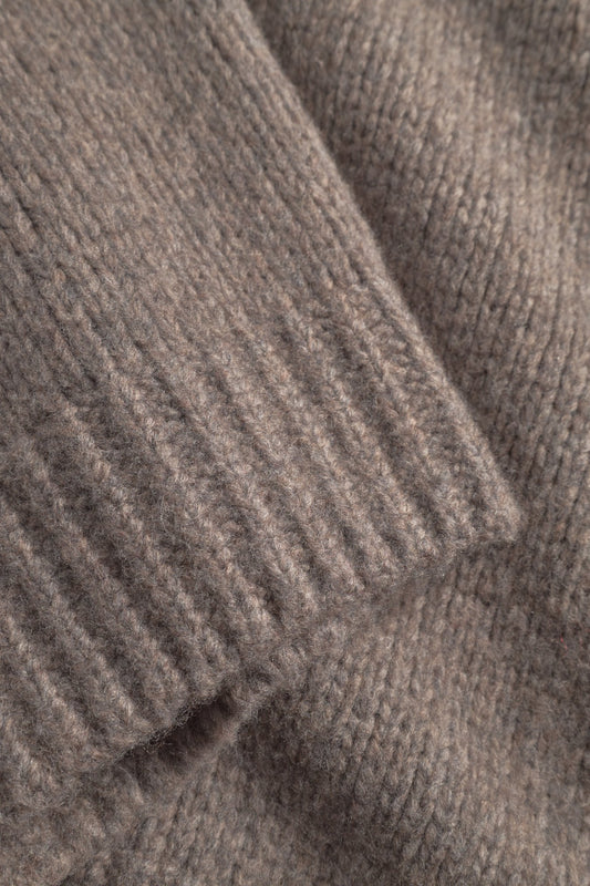 Birger Wool Raglan - Walnut